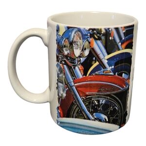 2002 Harley Davidson Motorcycles Coffee Tea Mug Logo